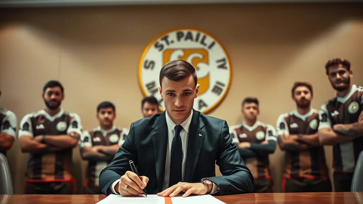 FC St. Pauli's Top Scorer Faces Uncertain Contract Situation