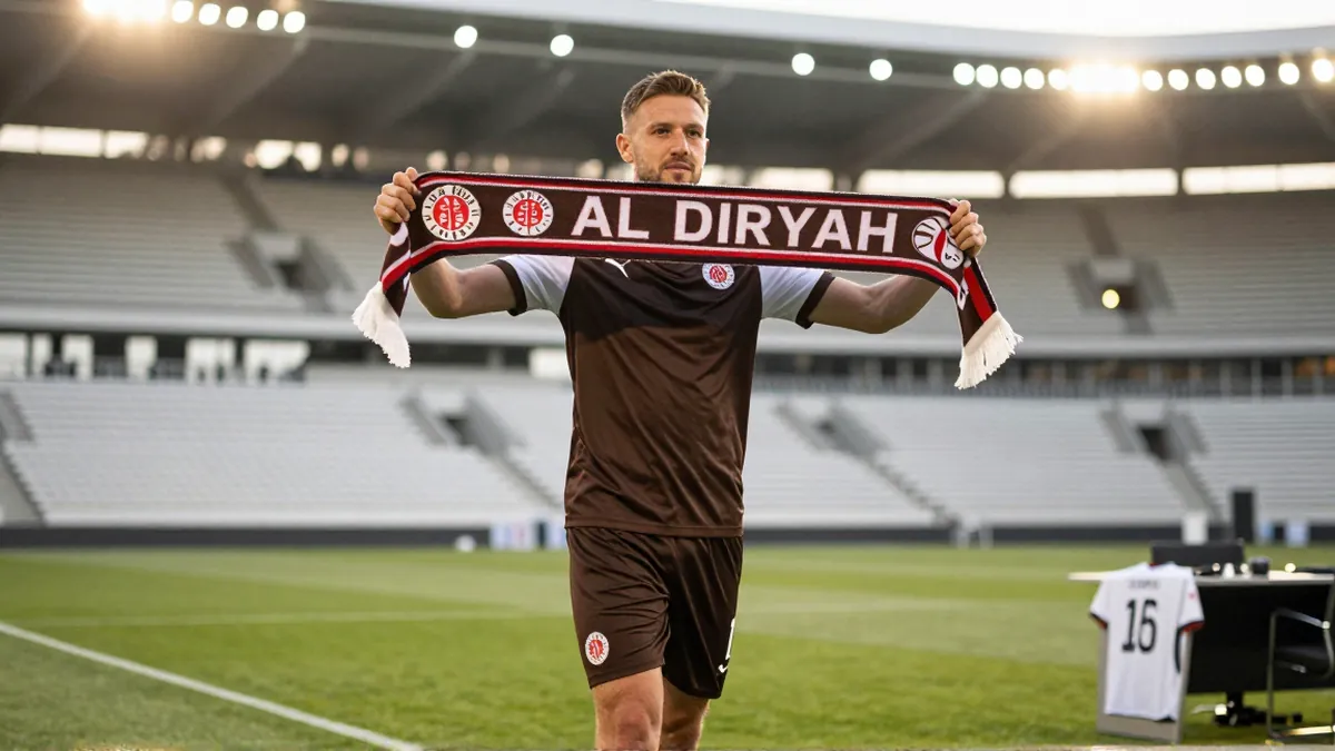 Nikola Vasilj departs FC St. Pauli for Al Diriyah
